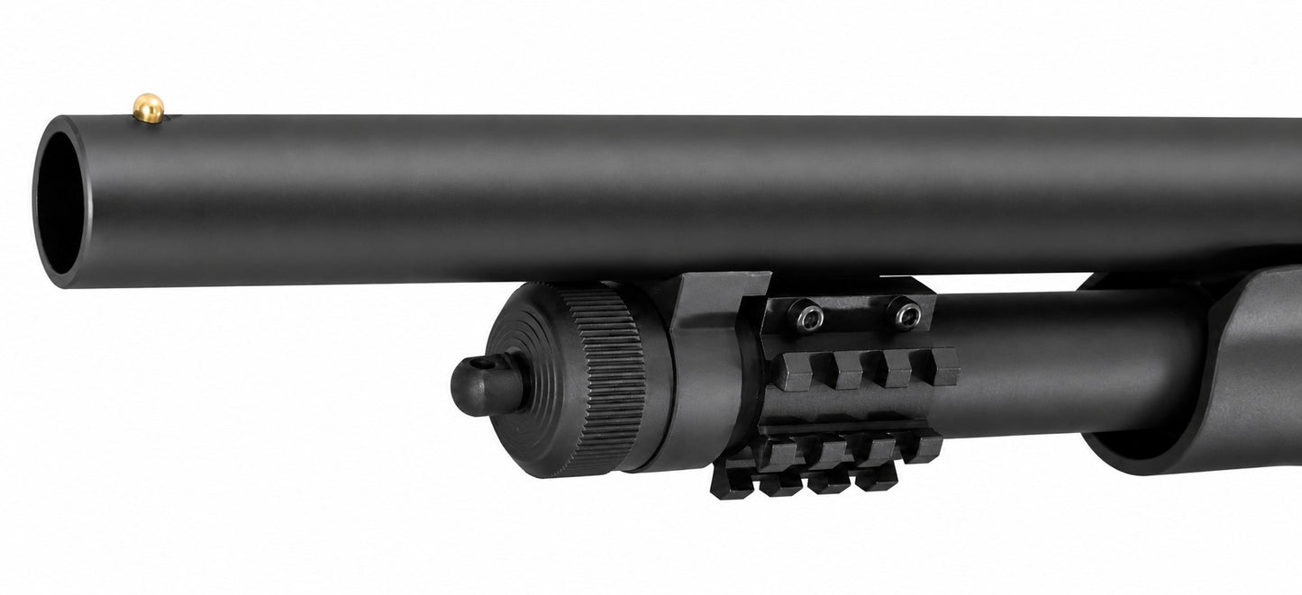 Tactical Picatinny Rail Mount Adapter for Magazine Tubes – Compatible with Mossberg 500 12 Gauge