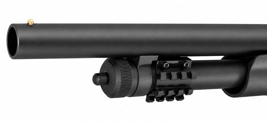 Tactical Picatinny Rail Mount Adapter for Magazine Tubes – Compatible with Mossberg 500 12 Gauge