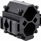 12 Gauge Shotgun Magazine Tube & Barrel Mount – Triple Picatinny Rail Aluminum Accessory Adapter