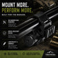12 Gauge Shotgun Magazine Tube & Barrel Mount – Triple Picatinny Rail Aluminum Accessory Adapter