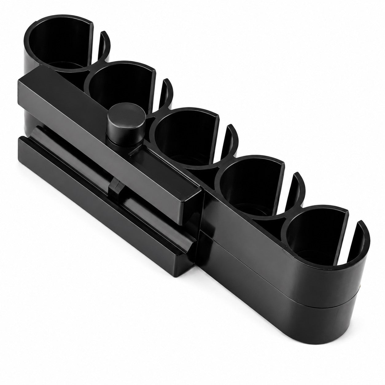 12 Gauge Polymer Shell Holder Picatinny Rail Mount – 5 Round 2 3/4” & 3” Compatible Black