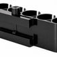 12 Gauge Polymer Shell Holder Picatinny Rail Mount – 5 Round 2 3/4” & 3” Compatible Black