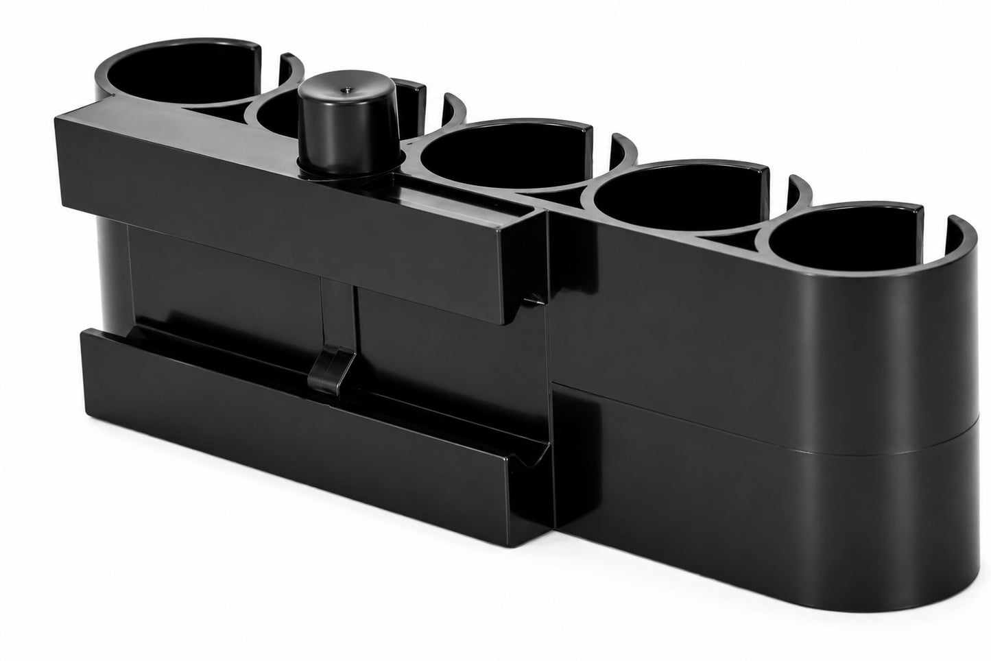 12 Gauge Polymer Shell Holder Picatinny Rail Mount – 5 Round 2 3/4” & 3” Compatible Black