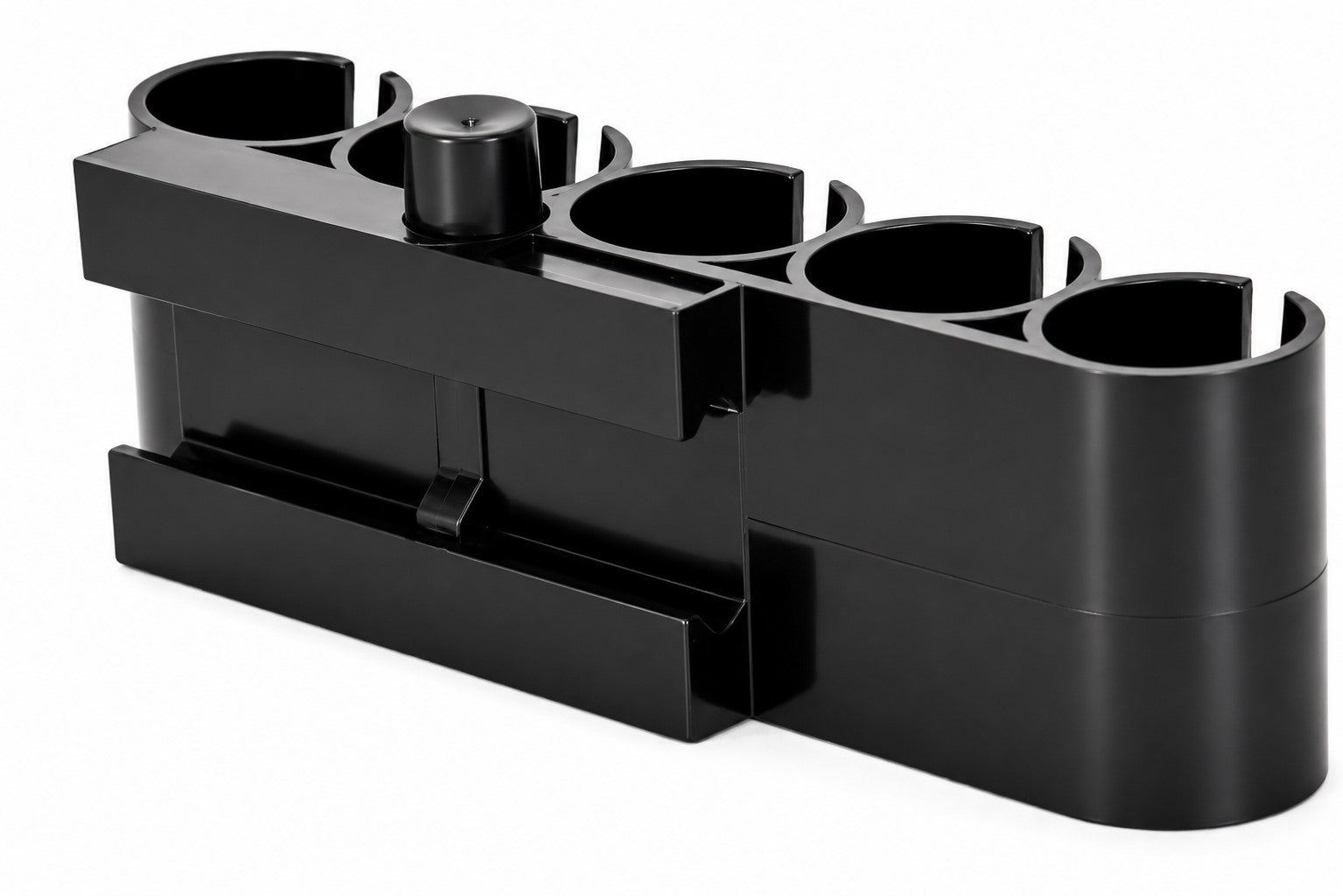 12 Gauge Polymer Shell Holder Picatinny Rail Mount – 5 Round 2 3/4” & 3” Compatible Black