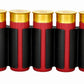 12 Gauge Polymer Shell Holder Picatinny Rail Mount – 5 Round 2 3/4” & 3” Compatible Black