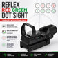 TRINITY Kel-Tec CMR-30 Reflex Sight Red Green 4 Reticles M1913 Mount Black Optic