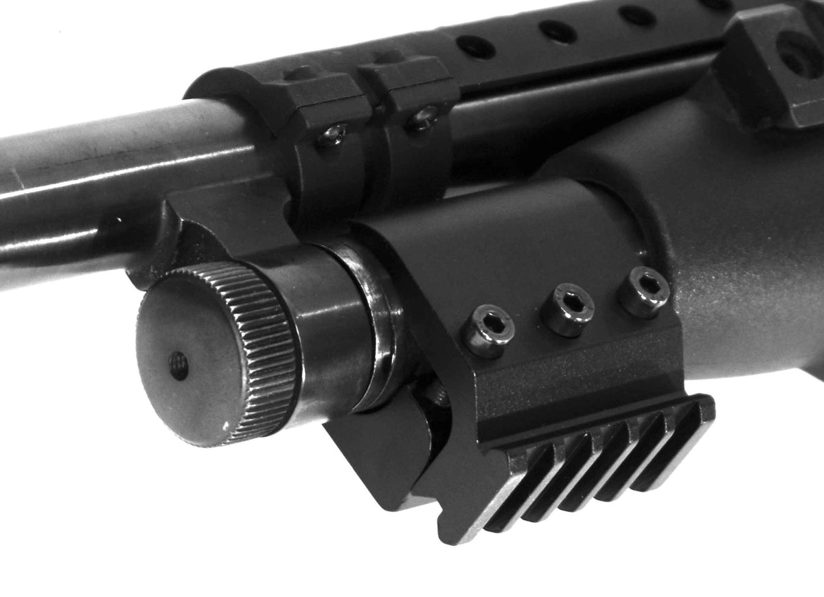 Tri-Rail Picatinny Mount For Remington 870 & Mossberg 500 Shotgun Magazine Tube