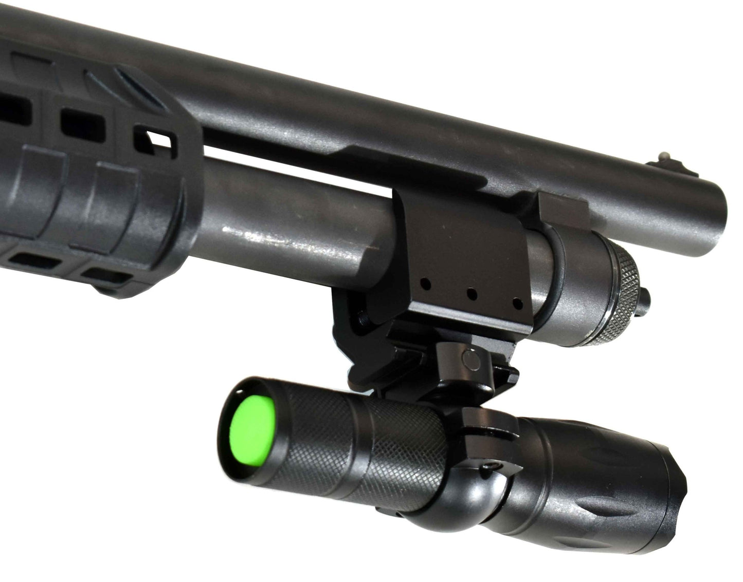Remington 870 20 gauge pump tactical flashlight with mount aluminum black hunting light. - TRINITY SUPPLY INC
