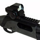 Remington 870 tac-14 12 gauge model saddle mount and reflex sight combo. - TRINITY SUPPLY INC