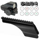 Remington 870 tac-14 12 gauge model saddle mount and reflex sight combo. - TRINITY SUPPLY INC
