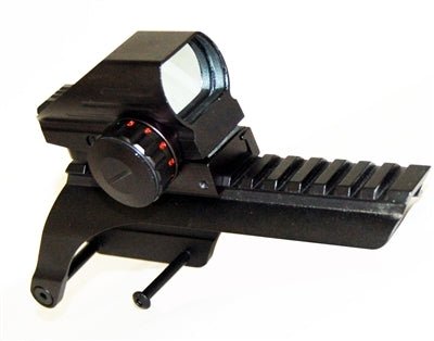 Remington 870 tac-14 12 gauge model saddle mount and reflex sight combo. - TRINITY SUPPLY INC