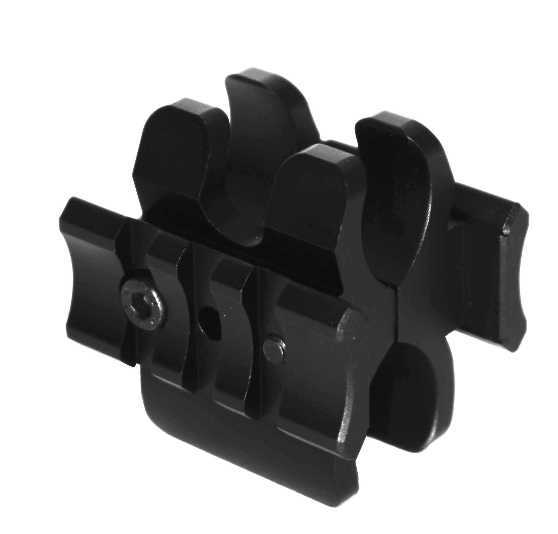 Rock island all generations 12 gauge pump aluminum mount with 2 side picatinny rails. - TRINITY SUPPLY INC