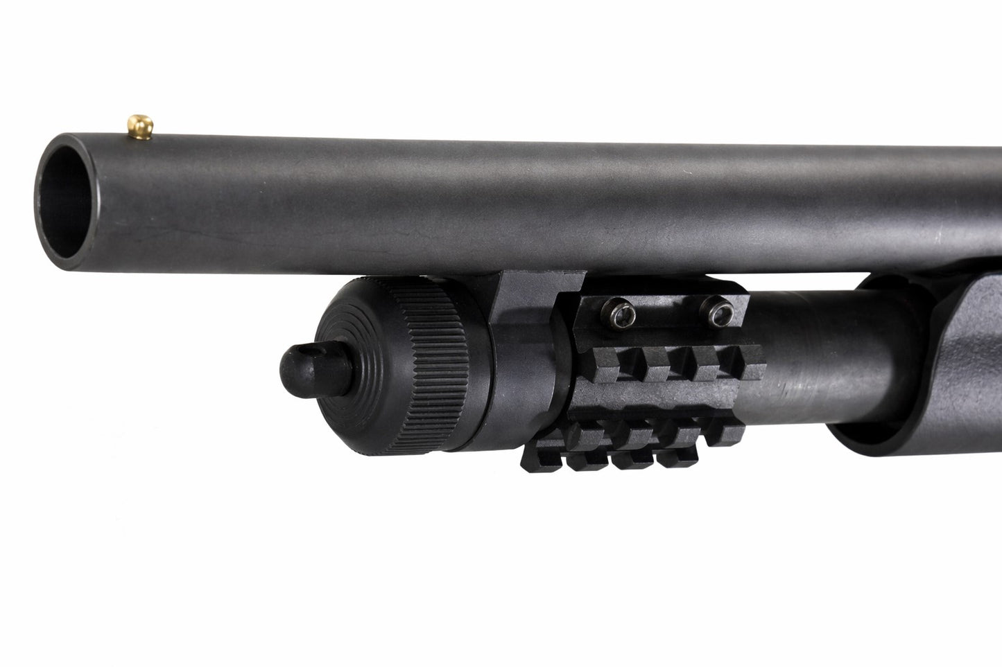 Tactical Picatinny Rail Mount Adapter for Magazine Tubes – Compatible with Mossberg 500 12 Gauge