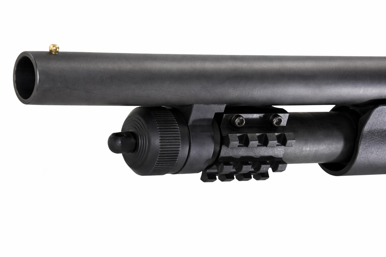 Tactical Picatinny Rail Mount Adapter for Magazine Tubes – Compatible with Mossberg 500 12 Gauge