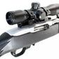 Ruger 10/22 Rifle scope sight with base mount combo mil-dot reticle aluminum black. - TRINITY SUPPLY INC