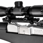 Trinity 4x32 Tactical Scope Mildot Reticle Combo Compatible with Ruger Mini 14 & Mini 30 – Picatinny Rail Mount Kit, Aluminum Matte Black