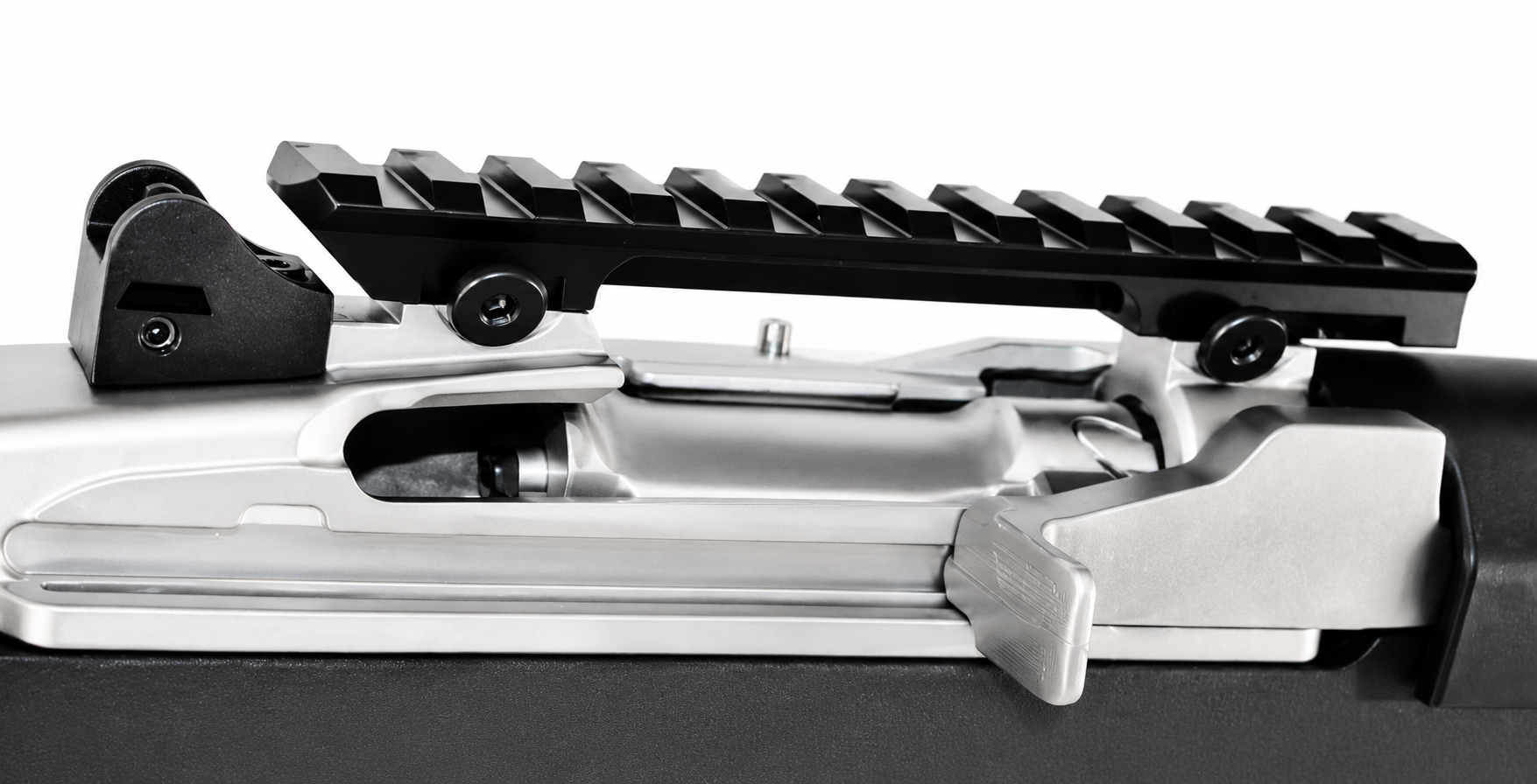 Trinity 4x32 Tactical Scope Mildot Reticle Combo Compatible with Ruger Mini 14 & Mini 30 – Picatinny Rail Mount Kit, Aluminum Matte Black