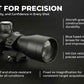 Trinity 4x32 Tactical Scope Mildot Reticle Combo Compatible with Ruger Mini 14 & Mini 30 – Picatinny Rail Mount Kit, Aluminum Matte Black