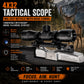Trinity 4x32 Tactical Scope Mildot Reticle Combo Compatible with Ruger Mini 14 & Mini 30 – Picatinny Rail Mount Kit, Aluminum Matte Black