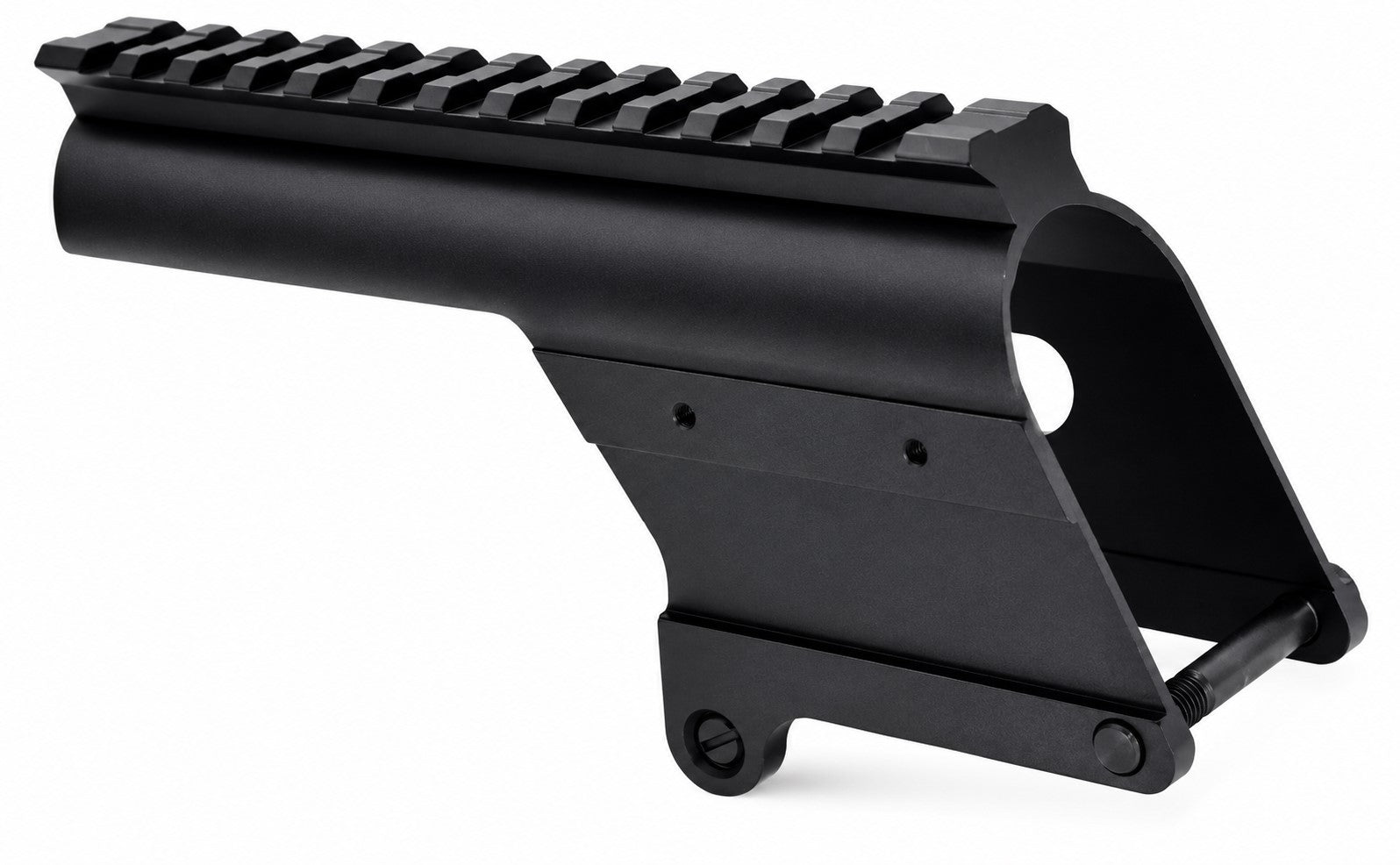 TRINITY Saddle Mount Picatinny Rail Compatible With Savage Stevens 320 12 Gauge Pump Shotgun Aluminum Optics Mount