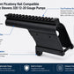 TRINITY Saddle Mount Picatinny Rail Compatible With Savage Stevens 320 12 Gauge Pump Shotgun Aluminum Optics Mount