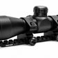 TRINITY 4x32 Mil-Dot Scope with Picatinny Rail Mount Compatible with Savage Arms Axis, Axis II & Edge Rifles