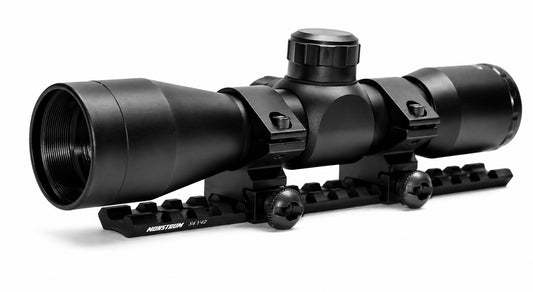 TRINITY 4x32 Mil-Dot Rifle Scope with Picatinny Rail Mount Compatible with Savage Axis II
