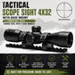 TRINITY 4x32 Mil-Dot Scope with Picatinny Rail Mount Compatible with Savage Arms Axis, Axis II & Edge Rifles