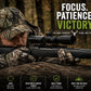 TRINITY 4x32 Mil-Dot Scope with Picatinny Rail Mount Compatible with Savage Arms Axis, Axis II & Edge Rifles