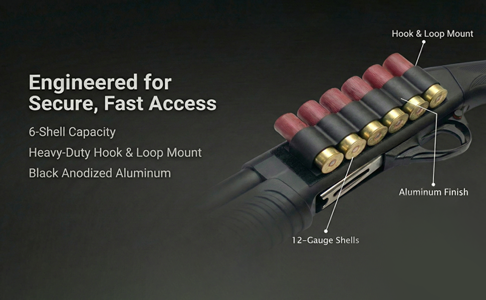 Aluminum shell holder compatible with Weatherby Pa-459-12-gauge.