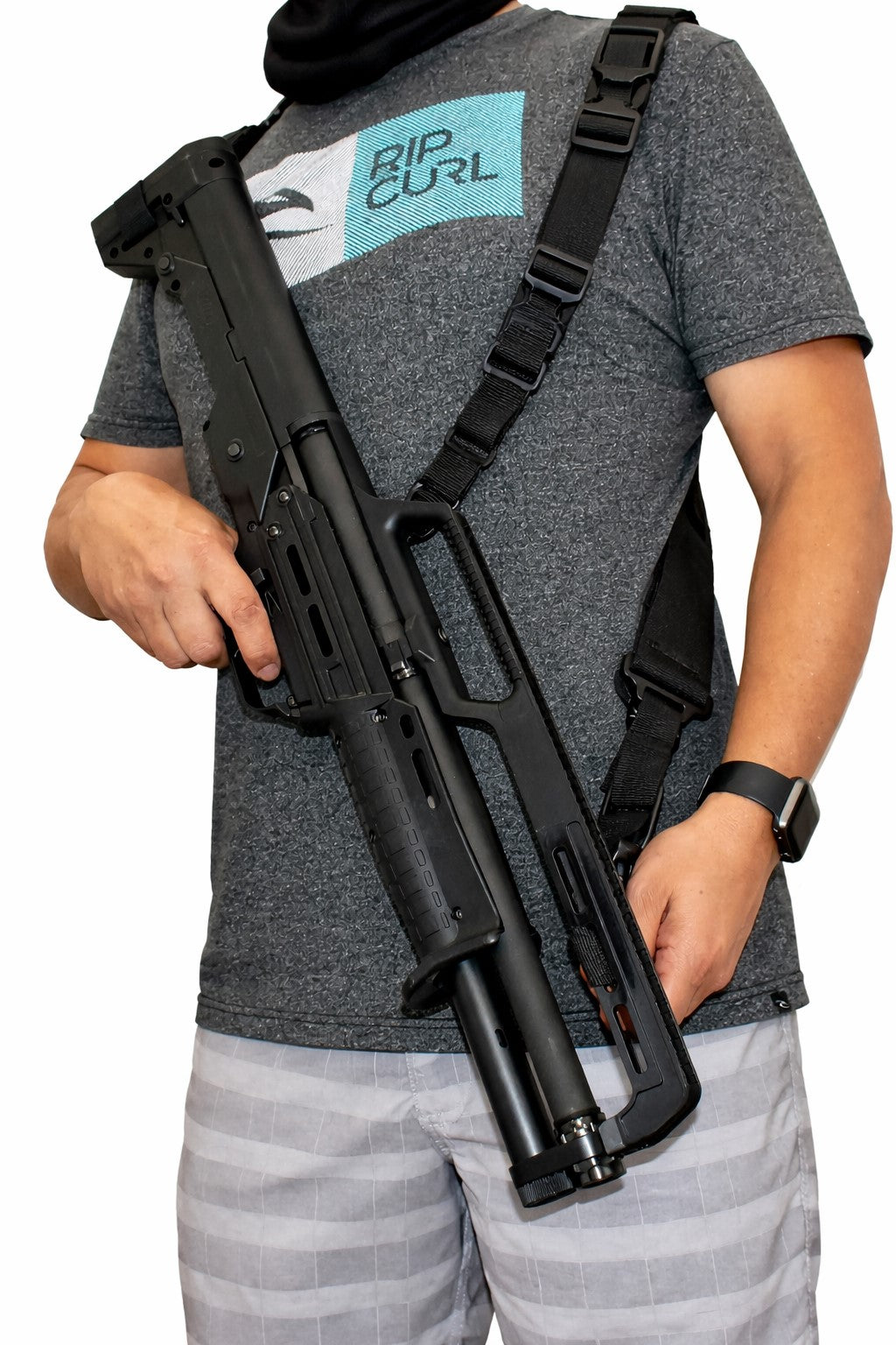 Tactical 2 Point Sling Compatible With Ruger 10/22 Adjustable Bungee Rifle Sling Hunting Range Home Defense Gear