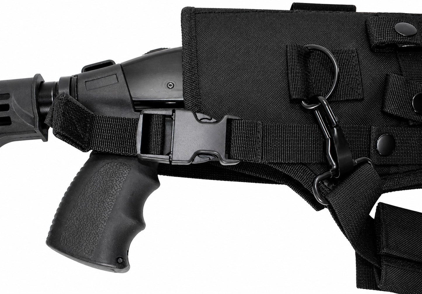 TRINITY Tactical Shotgun Scabbard Compatible With Remington V3 TAC-13 MOLLE Padded Carry Case Adjustable 20–25 Inch Black