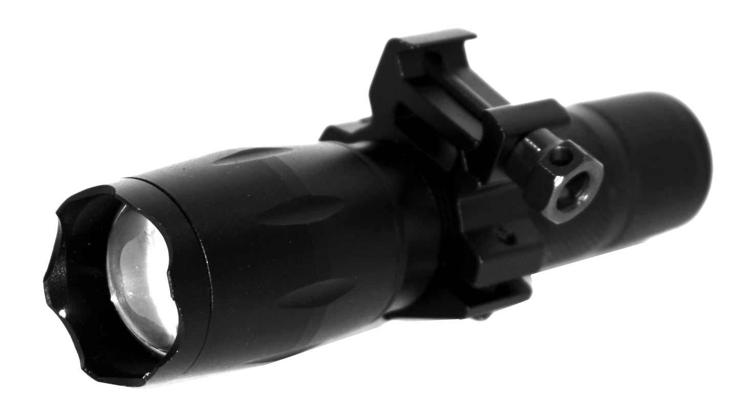 Tactical 1000 Lumen Flashlight Picatinny Style Compatible With Shotguns. - TRINITY SUPPLY INC