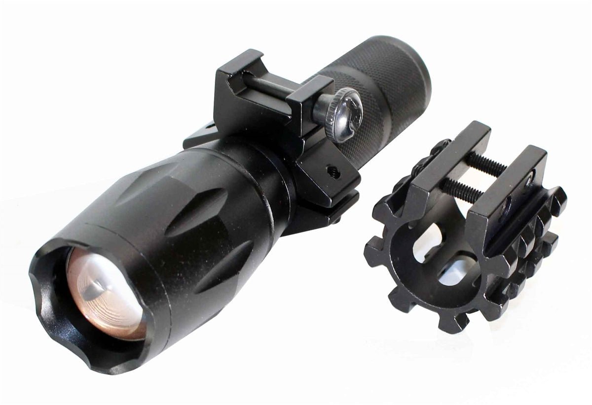 Stevens 320 12-Gauge 1000 Lumen Tactical Flashlight with Tube Mount