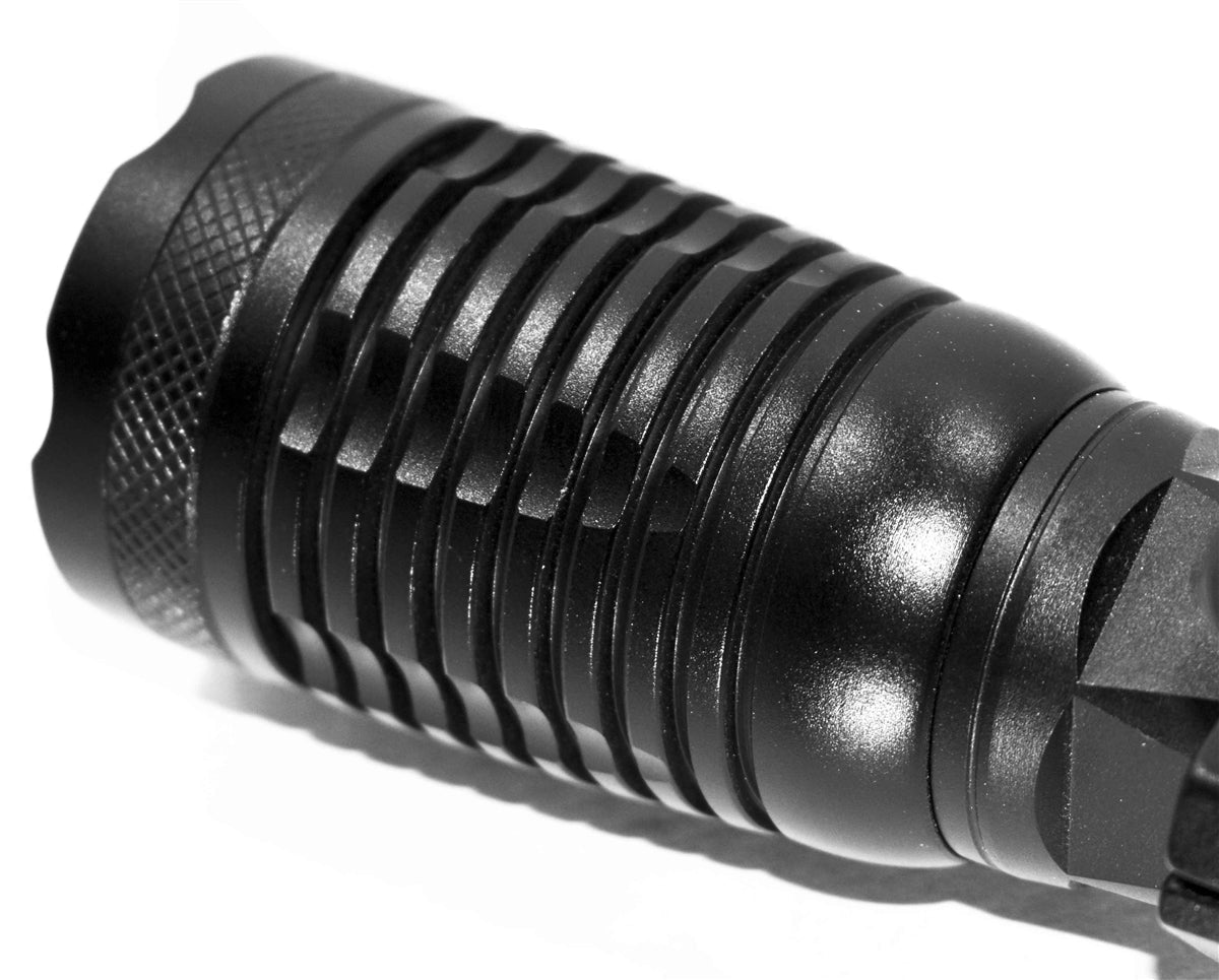 Tactical 1500 Lumen Flashlight With Mount Compatible With Stevens 320 12 gauge Pump. - TRINITY SUPPLY INC
