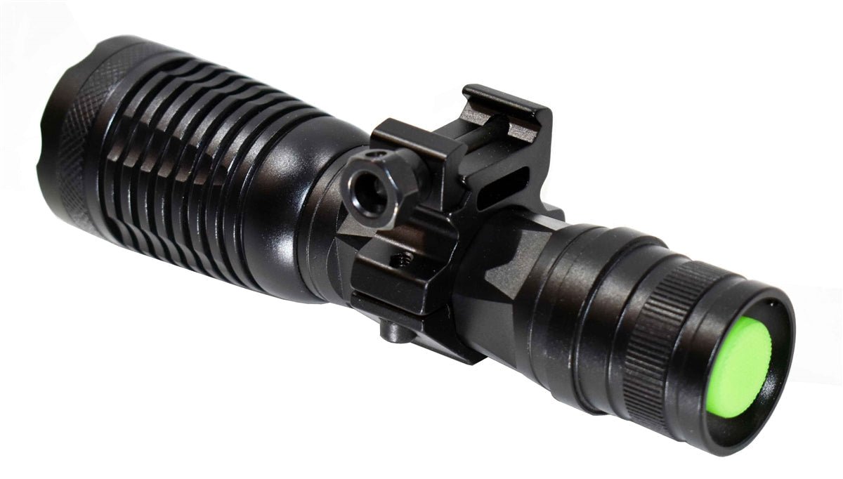 Tactical 1500 Lumen Flashlight With Mount Compatible With Stevens 320 12 gauge Pump. - TRINITY SUPPLY INC