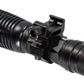 Tactical 1500 Lumen Flashlight With Picatinny Mount Compatible With Rifles. - TRINITY SUPPLY INC