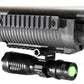 Tactical 1500 Lumen Flashlight With Picatinny Mount Compatible With Rifles. - TRINITY SUPPLY INC