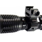 Tactical 1500 Lumen Flashlight With Picatinny Mount Compatible With Rifles. - TRINITY SUPPLY INC