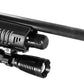 Tactical 1500 Lumen Flashlight With Picatinny Mount Compatible With Shotguns. - TRINITY SUPPLY INC