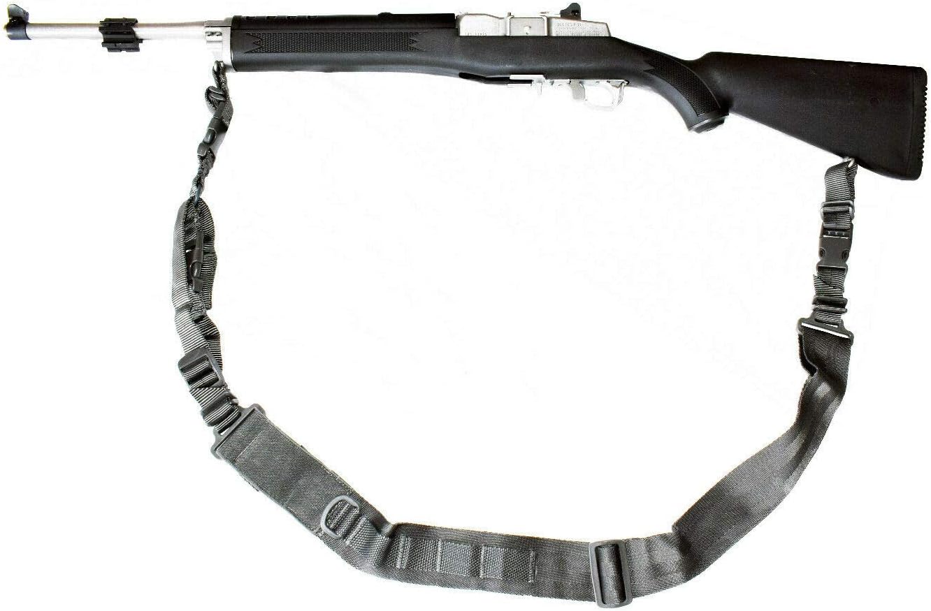 Tactical 2 Point Sling Black Compatible With Rifles. - TRINITY SUPPLY INC