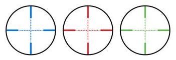 Tactical 3-9X40 Scope Illuminated Red Green Blue Reticle Picatinny Style Compatible With Kel-Tec KSG 12 Gauge Pump. - TRINITY SUPPLY INC