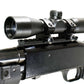 Tactical 4x32 Mil-Dot Reticle Scope With Base Mount Compatible With Mossberg 590 12 Gauge Pumps. - TRINITY SUPPLY INC