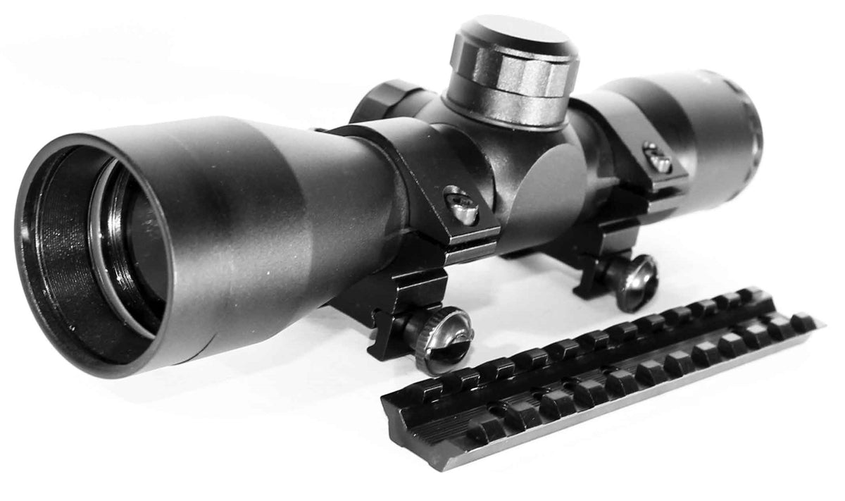 Tactical 4x32 Scope With Base Mount Adapter For Marlin 336 Rifle. - TRINITY SUPPLY INC