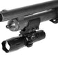 Tactical flashlight 1000 lumen with magazine tube mount compatible with 20 gauge pumps. - TRINITY SUPPLY INC