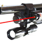 Tactical Flashlight And Red Laser Sight With Magazine Tube/barrel Mount Compatible With 12 Gauge Shotguns. - TRINITY SUPPLY INC