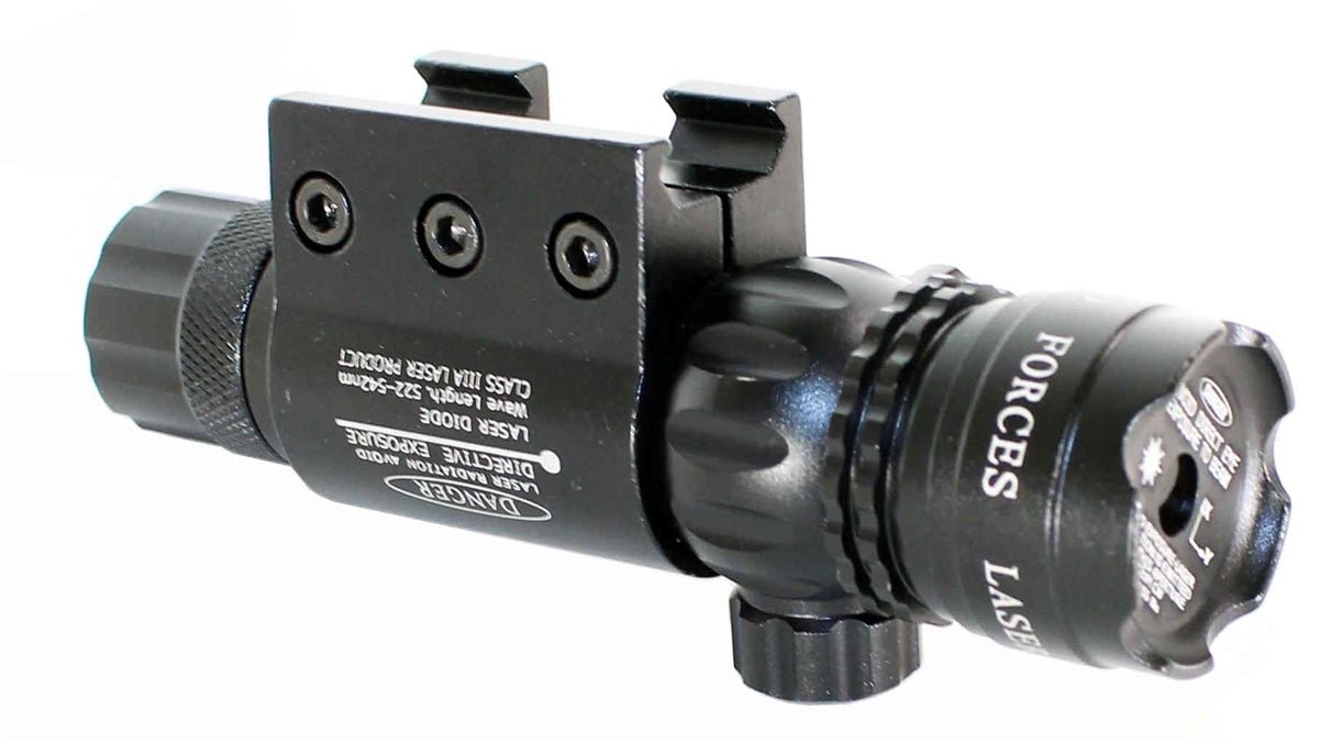 Green Laser Sight Picatinny Mount for Escort Bull Tac | Trinity Supply