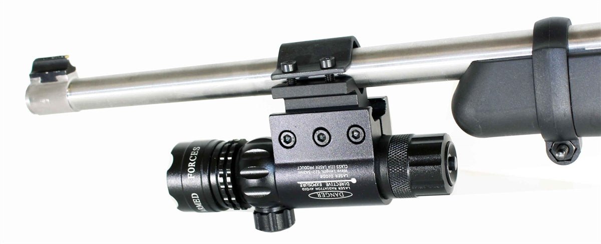 Tactical Green Laser Sight With Mount For Ruger 10/22 Model. - TRINITY SUPPLY INC