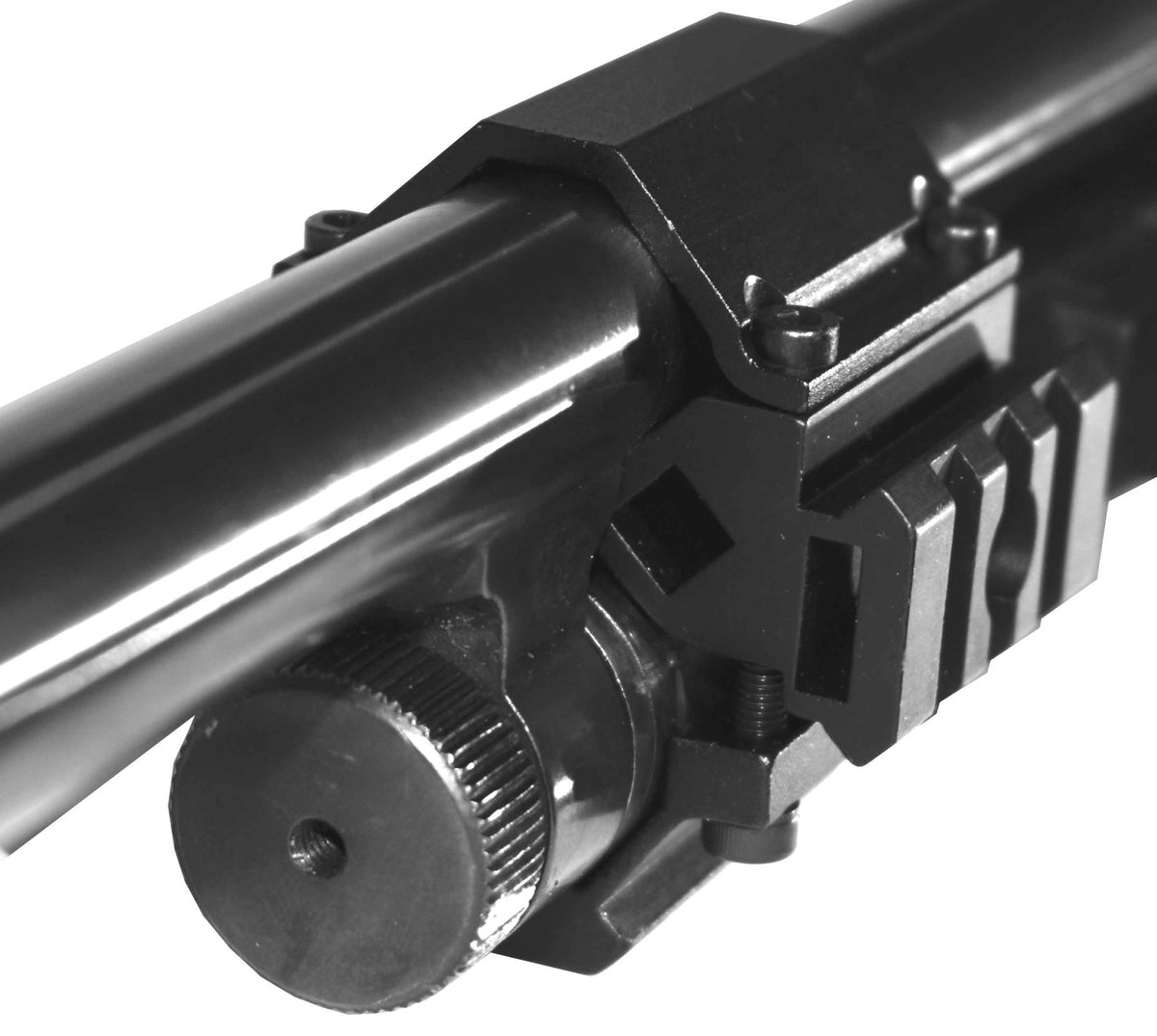 Shotgun Magazine Tube Mount - Fits Remington 870 & Mossberg 500 12 Gauge (MT12G)