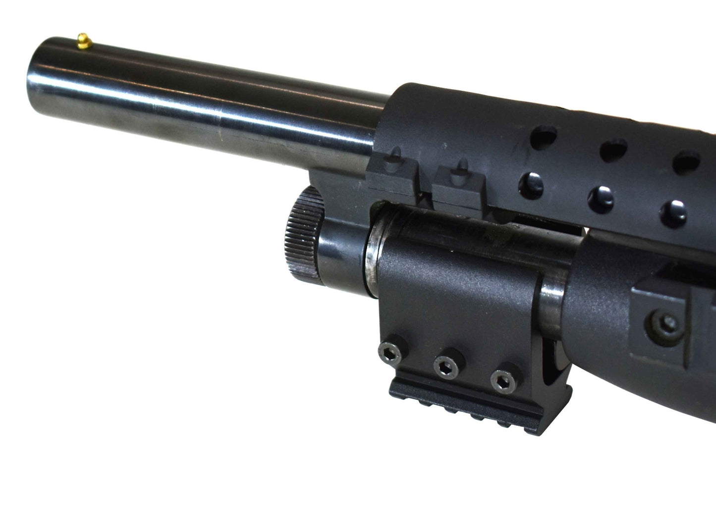 Tactical Picatinny Barrel Mount Adapter For 12 Gauge And 20 Gauge Pumps. - TRINITY SUPPLY INC